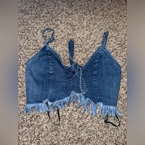 FOREVER21 jean top